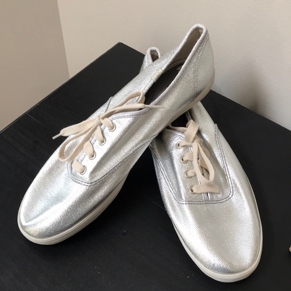silver keds shoes